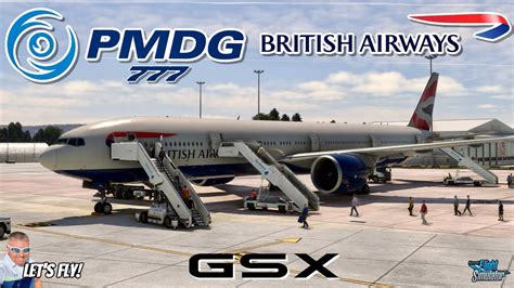pmdg 777 gsx pro|PMDG Boeing 777 GSX Pro British Airways Flight From Glasgow .